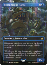 Homunculus Horde (FDN-376) - Foundations (Borderless) Foil - Poke-Collect