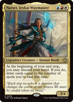 Narset, Jeskai Waymaster (TDM-209) - Tarkir: Dragonstorm Foil - Poke-Collect