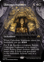 Chthonian Nightmare (Borderless) (MH3-330) - Modern Horizons 3 (Borderless) Foil - Poke-Collect