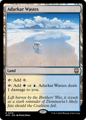 Adarkar Wastes (M3C-316) - Modern Horizons 3 Commander - Poke-Collect