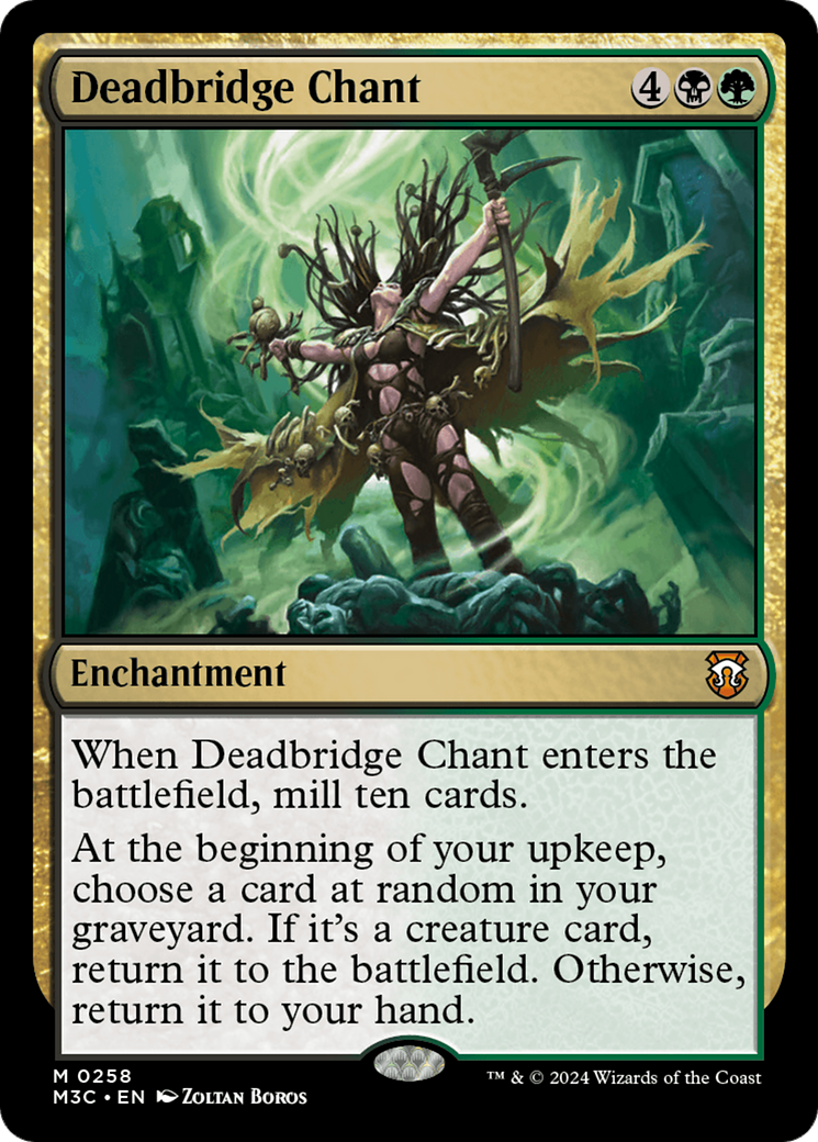 Deadbridge Chant (M3C-258) - Modern Horizons 3 Commander - Poke-Collect