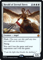Herald of Eternal Dawn (PRE-017) - Foundations Promos Foil - Poke-Collect