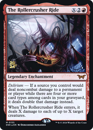 The Rollercrusher Ride (PRE-155) - Duskmourn: House of Horror Promos Foil - Poke-Collect