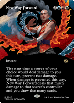 New Way Forward (TDM-367) - Tarkir: Dragonstorm: (Showcase) (Borderless) Foil - Poke-Collect