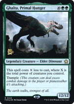 Ghalta, Primal Hunger (PRE-222) - Foundations Promos Foil - Poke-Collect