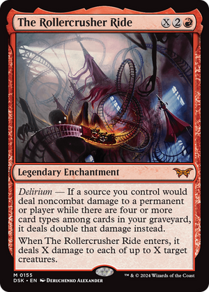 The Rollercrusher Ride (DSK-155) - Duskmourn: House of Horror Foil - Poke-Collect