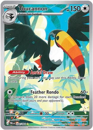 Toucannon - 094/084 94 - ME05 Pitch Black Holofoil