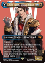 Emet-Selch, Unsundered // Hades, Sorcerer of Eld (FIN-539) - FINAL FANTASY (Borderless) Foil - Poke-Collect