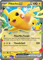 Pikachu ex 053/128 - ME 30th Celebration Foil