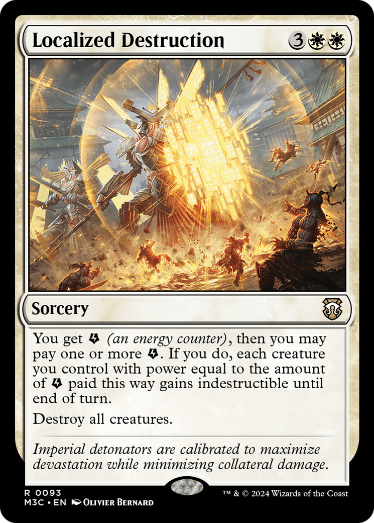 Localized Destruction (M3C-093) - Modern Horizons 3 Commander - Poke-Collect