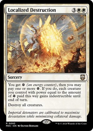 Localized Destruction (M3C-093) - Modern Horizons 3 Commander - Poke-Collect
