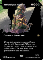 Yathan Roadwatcher (TDM-375) - Tarkir: Dragonstorm: (Showcase) (Borderless) - Poke-Collect