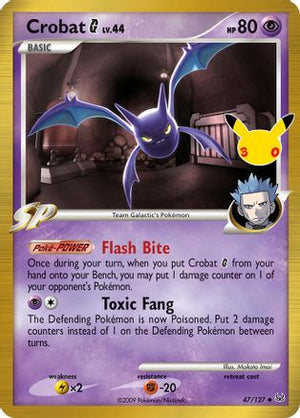 Crobat G 47 - ME 30th Celebration Classic Collection Holofoil