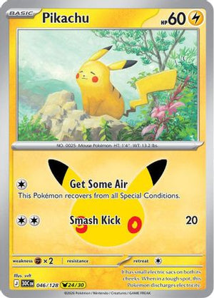 Pikachu - 046/128 46 - ME 30th Celebration Holofoil