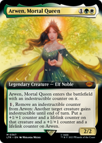 Arwen, Mortal Queen (LTR-367) - The Lord of the Rings: Tales of Middle-earth: (Extended Art) Foil - Poke-Collect
