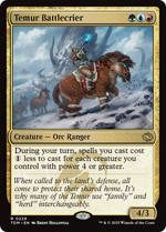 Temur Battlecrier (TDM-228) - Tarkir: Dragonstorm - Poke-Collect