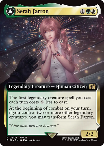 Serah Farron // Crystallized Serah (FIN-506) - FINAL FANTASY: (Extended Art) Foil - Poke-Collect