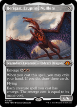 Herigast, Erupting Nullkite (Foil Etched) (MH3-474) - Modern Horizons 3 Foil - Poke-Collect