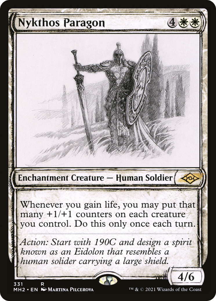 Nykthos Paragon (MH2-331) - Modern Horizons 2: (Showcase) Foil - Poke-Collect