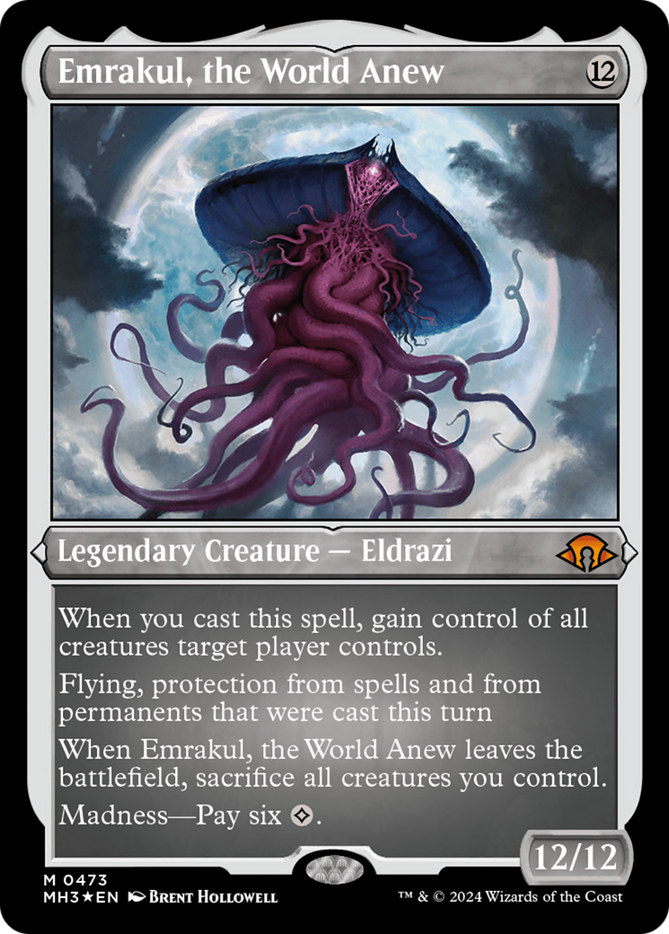 Emrakul, the World Anew (Foil Etched) (MH3-473) - Modern Horizons 3 Foil - Poke-Collect
