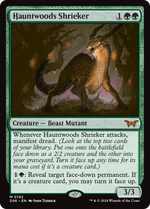 Hauntwoods Shrieker (DSK-182) - Duskmourn: House of Horror Foil - Poke-Collect