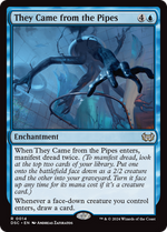 They Came from the Pipes (DSC-014) - Duskmourn: House of Horror Commander - Poke-Collect