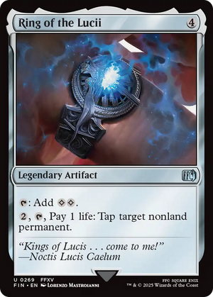 Ring of the Lucii (FIN-269) - FINAL FANTASY Foil - Poke-Collect