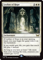 Leyline of Hope (PPDSK-018) - Duskmourn: House of Horror Promos Foil - Poke-Collect