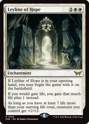 Leyline of Hope (PPDSK-018) - Duskmourn: House of Horror Promos - Poke-Collect