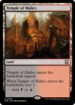 Temple of Malice (M3C-389) - Modern Horizons 3 Commander - Poke-Collect
