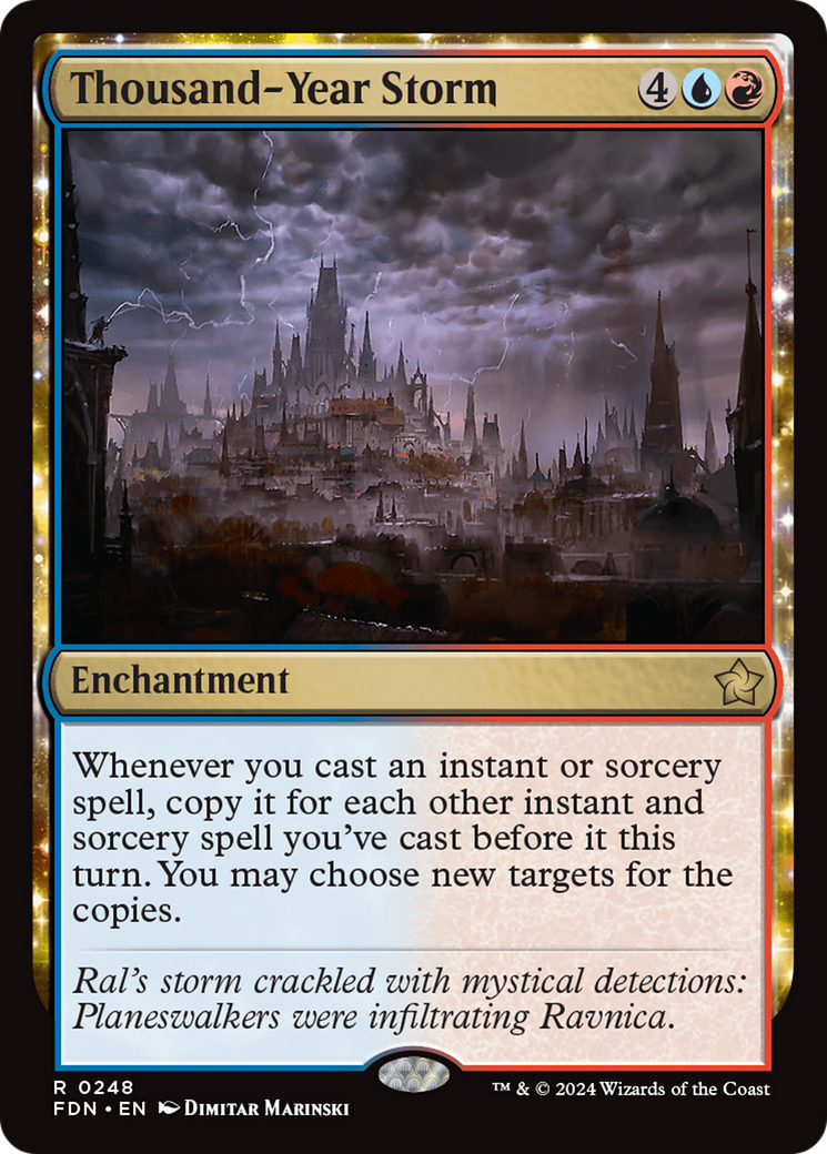 Thousand-Year Storm (FDN-248) - Foundations Foil - Poke-Collect