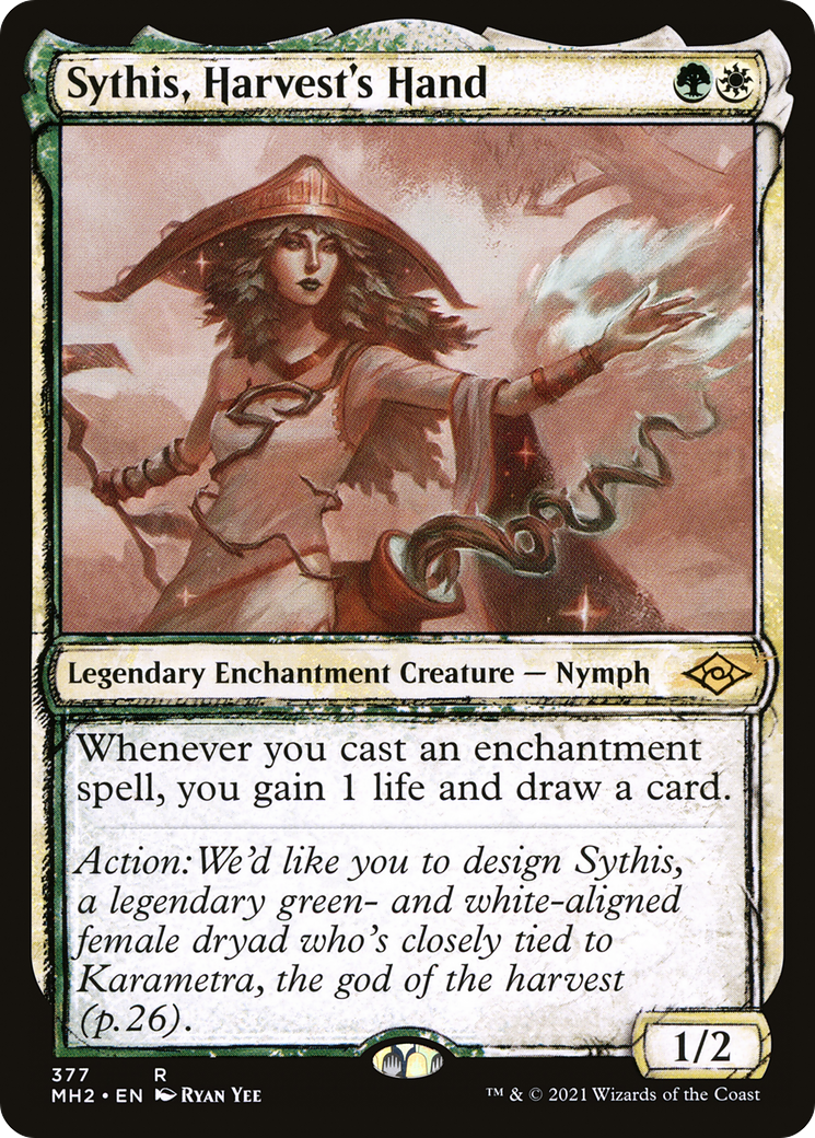 Sythis, Harvest's Hand (MH2-377) - Modern Horizons 2: (Showcase) - Poke-Collect