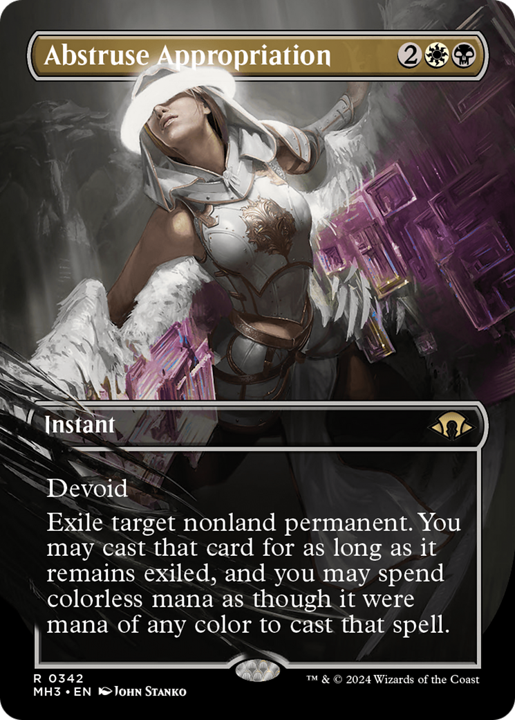 Abstruse Appropriation (Borderless) (MH3-342) - Modern Horizons 3 (Borderless) - Poke-Collect