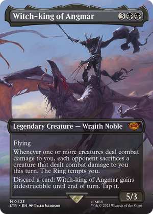 Witch-king of Angmar (LTR-423) - The Lord of the Rings: Tales of Middle-earth (Borderless) - Poke-Collect