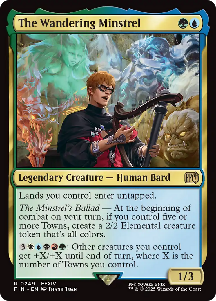 The Wandering Minstrel (FIN-249) - FINAL FANTASY Foil - Poke-Collect