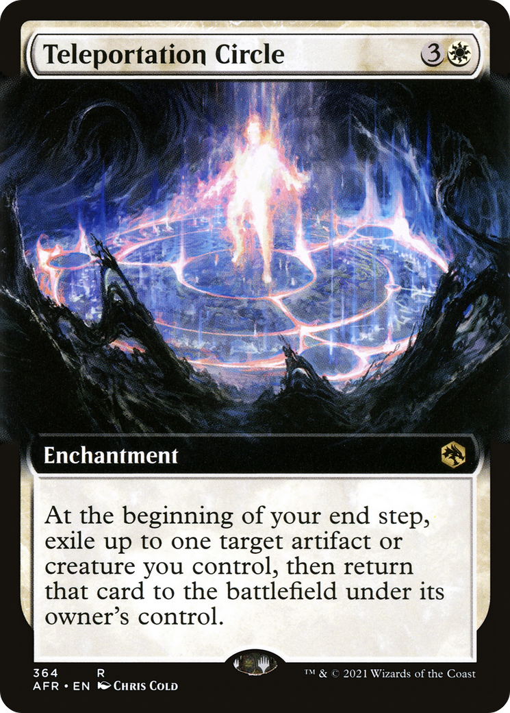 Teleportation Circle (AFR-364) - Adventures in the Forgotten Realms: (Extended Art) Foil - Poke-Collect