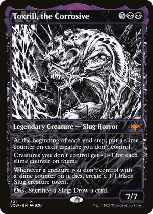 Toxrill, the Corrosive (VOW-321) - Innistrad: Crimson Vow: (Showcase) - Poke-Collect