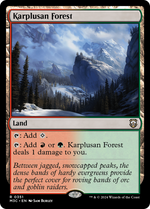 Karplusan Forest (M3C-351) - Modern Horizons 3 Commander - Poke-Collect