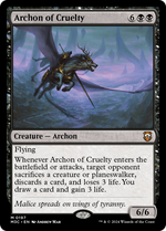 Archon of Cruelty (M3C-197) - Modern Horizons 3 Commander - Poke-Collect