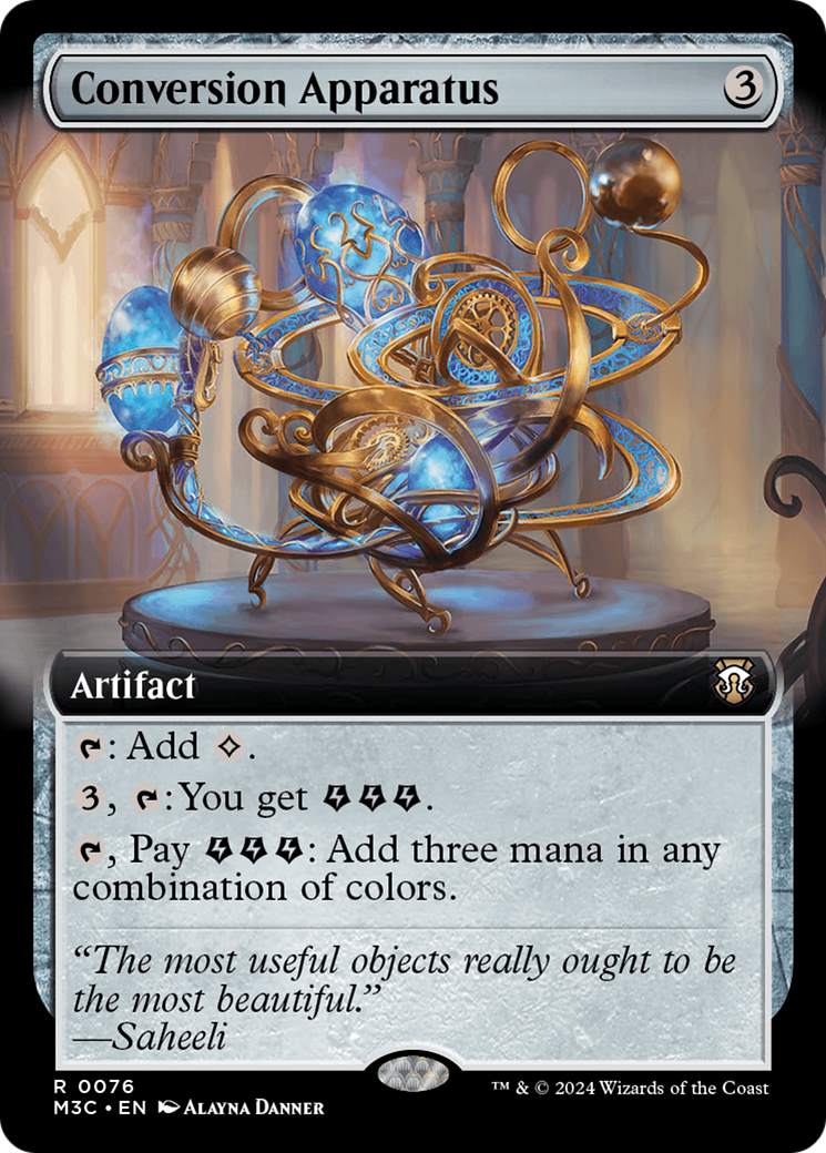 Conversion Apparatus (M3C-076) - Modern Horizons 3 Commander: (Extended Art) - Poke-Collect