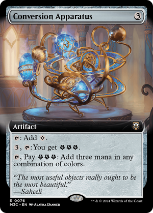 Conversion Apparatus (M3C-076) - Modern Horizons 3 Commander: (Extended Art) - Poke-Collect