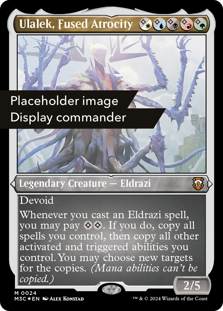 Ulalek, Fused Atrocity (M3C-151) - Modern Horizons 3 Commander Foil - Poke-Collect