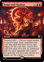 Tempt with Mayhem (M3C-062) - Modern Horizons 3 Commander: (Extended Art) - Poke-Collect
