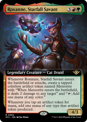 Roxanne, Starfall Savant (OTJ-362) - Outlaws of Thunder Junction: (Extended Art) - Poke-Collect