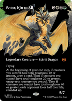 Betor, Kin to All (TDM-353) - Tarkir: Dragonstorm: (Showcase) (Borderless) - Poke-Collect