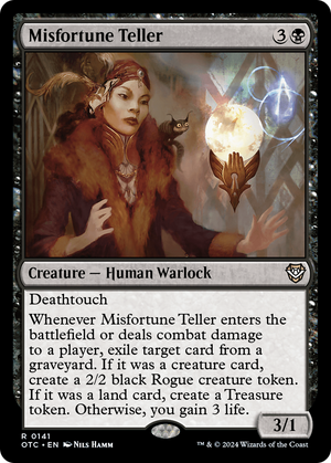 Misfortune Teller (OTC-141) - Outlaws of Thunder Junction Commander - Poke-Collect