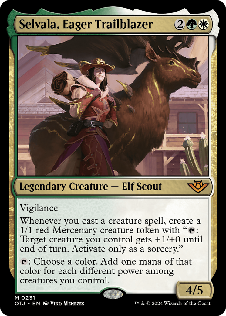 Selvala, Eager Trailblazer (OTJ-231) - Outlaws of Thunder Junction - Poke-Collect