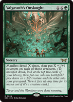 Valgavoth's Onslaught (DSK-204) - Duskmourn: House of Horror Foil - Poke-Collect
