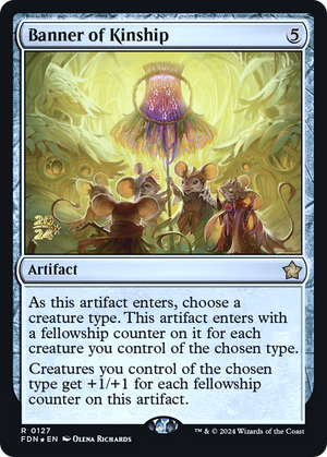 Banner of Kinship (PRE-127) - Foundations Promos Foil - Poke-Collect