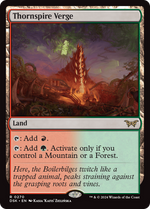 Thornspire Verge (DSK-270) - Duskmourn: House of Horror Foil - Poke-Collect